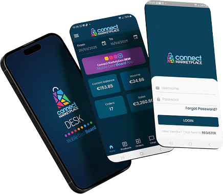 Connect Marketplace aplikacija za prodavatelje