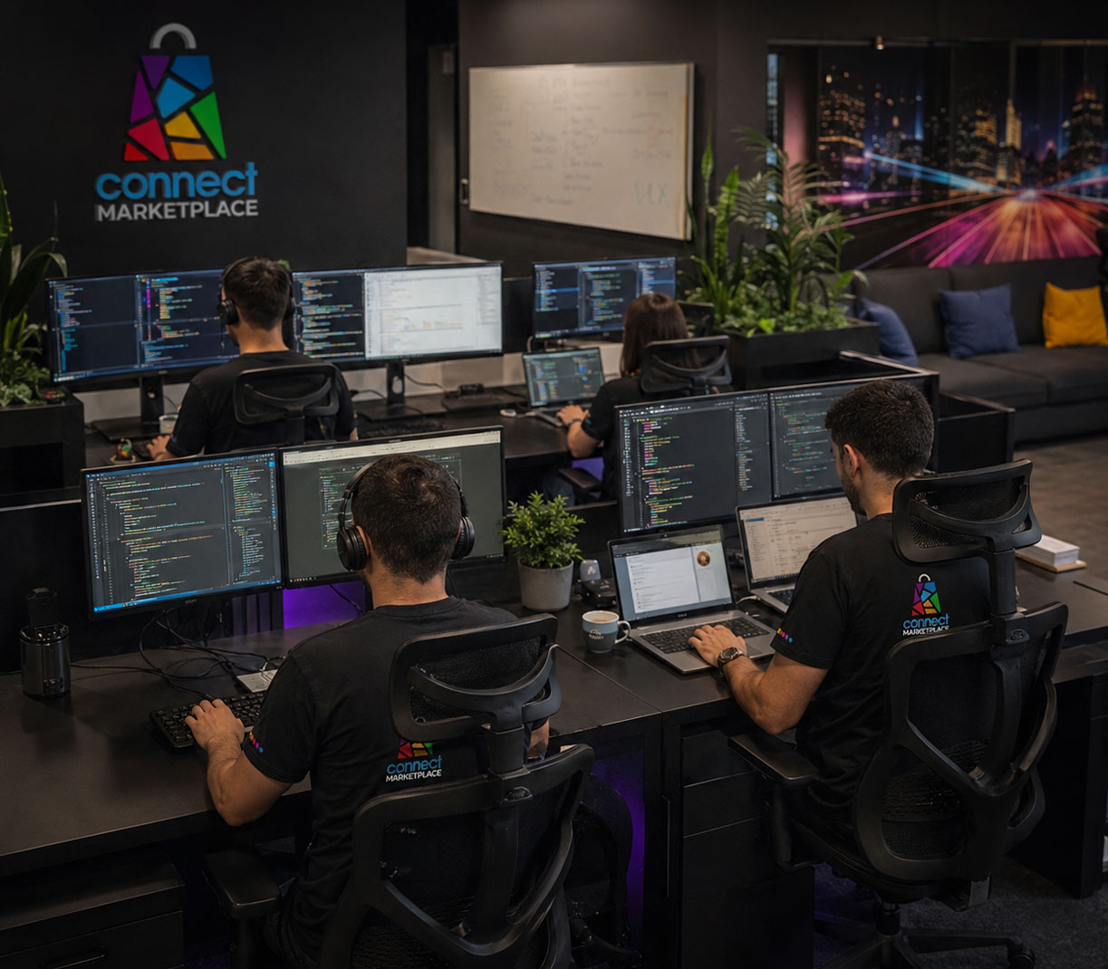 Connect Marketplace Core developers tim