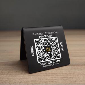 QR kod za cjenike, stolove, promokodove - Connect Marketplace