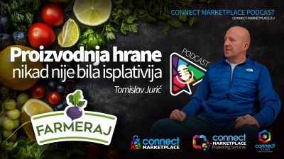Proizvodnja hrane nikad nije bila isplativija - Farmeraj u Connect Podcastu